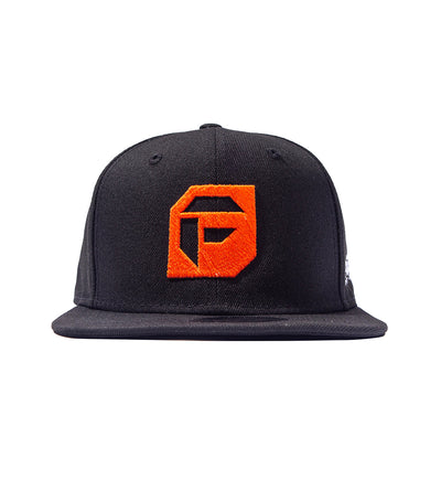 Fuel ORANGE LOGO F Snapback Hat