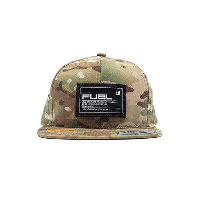 Fuel Woven 6 Panel Snapback Hat