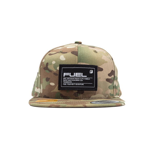 Fuel Woven 6 Panel Snapback Hat