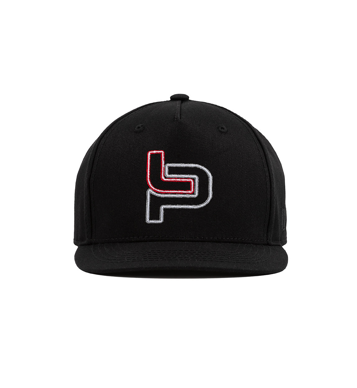 Leah Pruett LP ENERGY black snapback hat with logo.