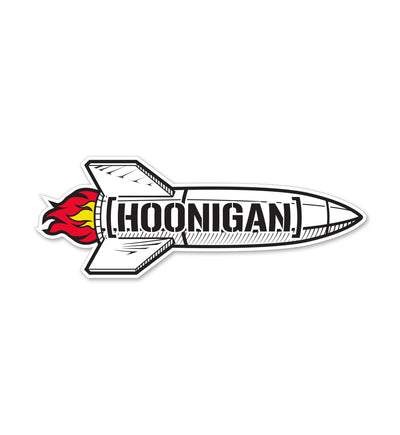 Hoonigan ROCKET Sticker (8")