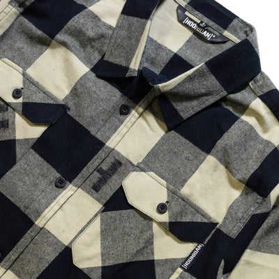 Hoonigan H Icon Woven Flannel Long Sleeve Shirt