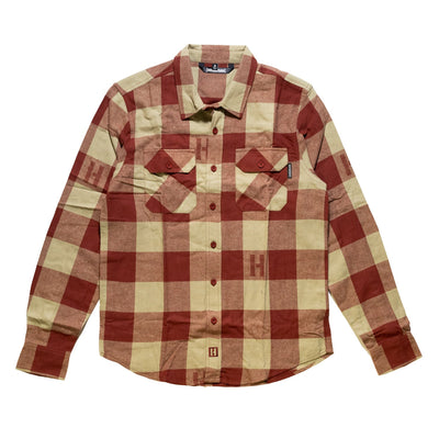 Hoonigan H Icon Woven Flannel Long Sleeve Shirt