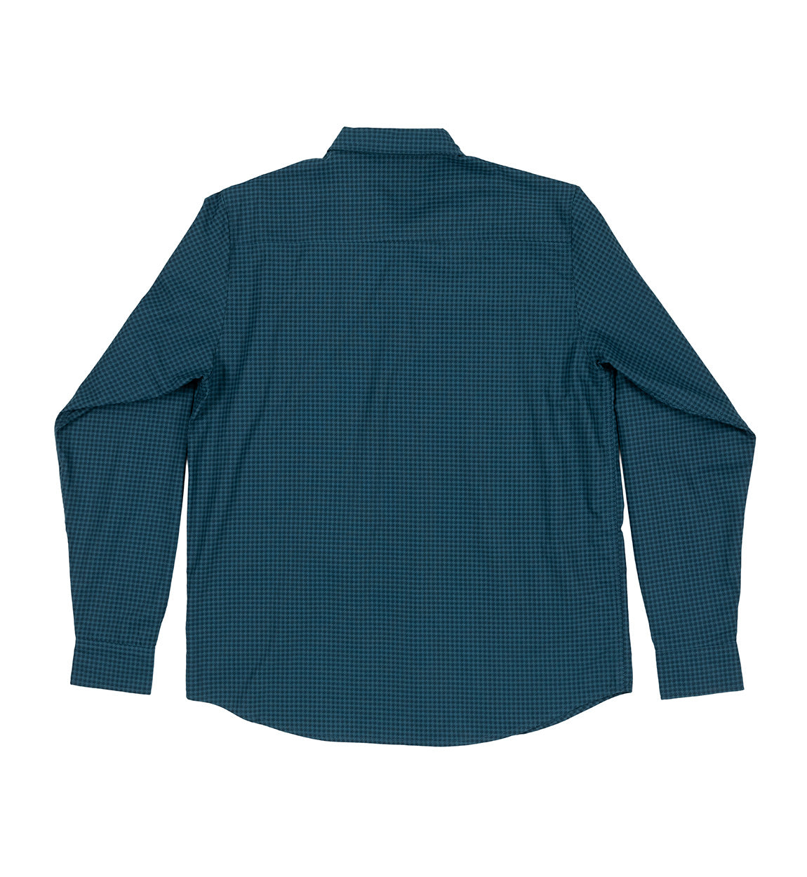 Hoonigan Pepita long sleeve button up shirt. Pattern inspired by the classic Porsche Pepita Houndstooth pattern.