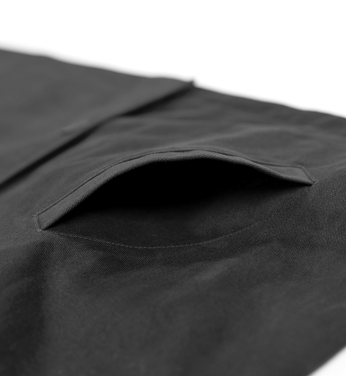 Hoonigan CHORE Jacket in black, featuring a sturdy design, multiple pockets, and a relaxed fit.