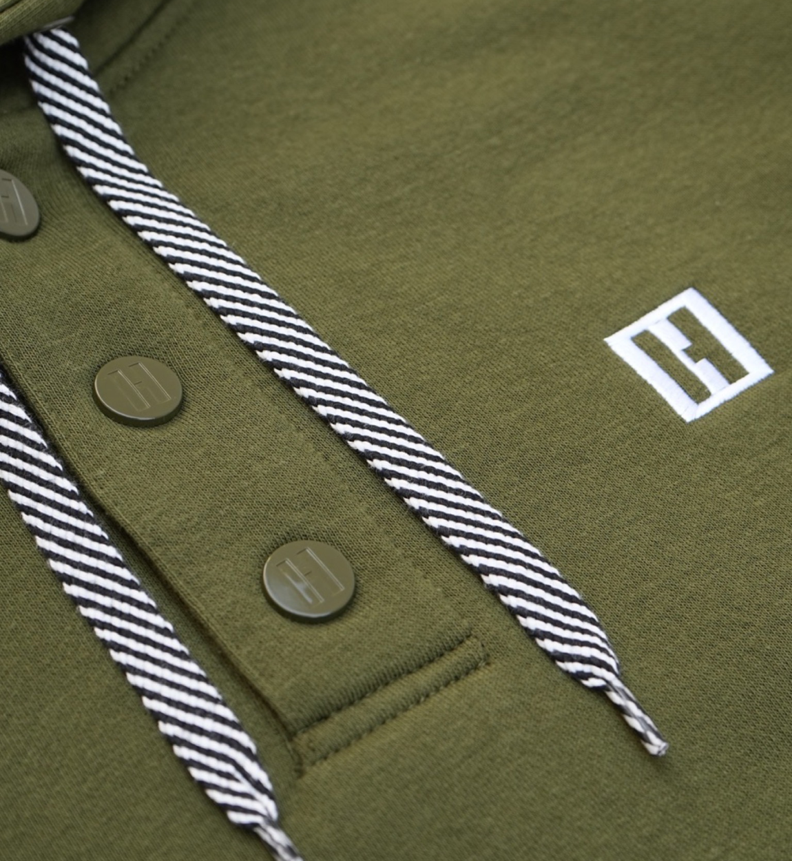 HILL CLIMB henley fleece