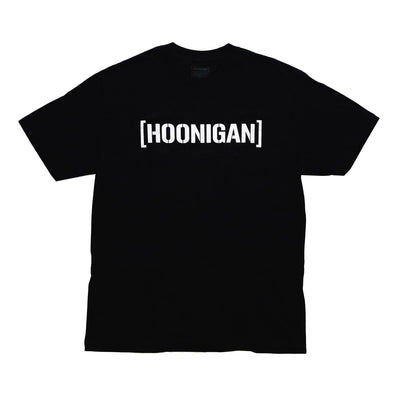 Hoonigan BRACKET CENSOR BAR LOGO Short Sleeve Tee