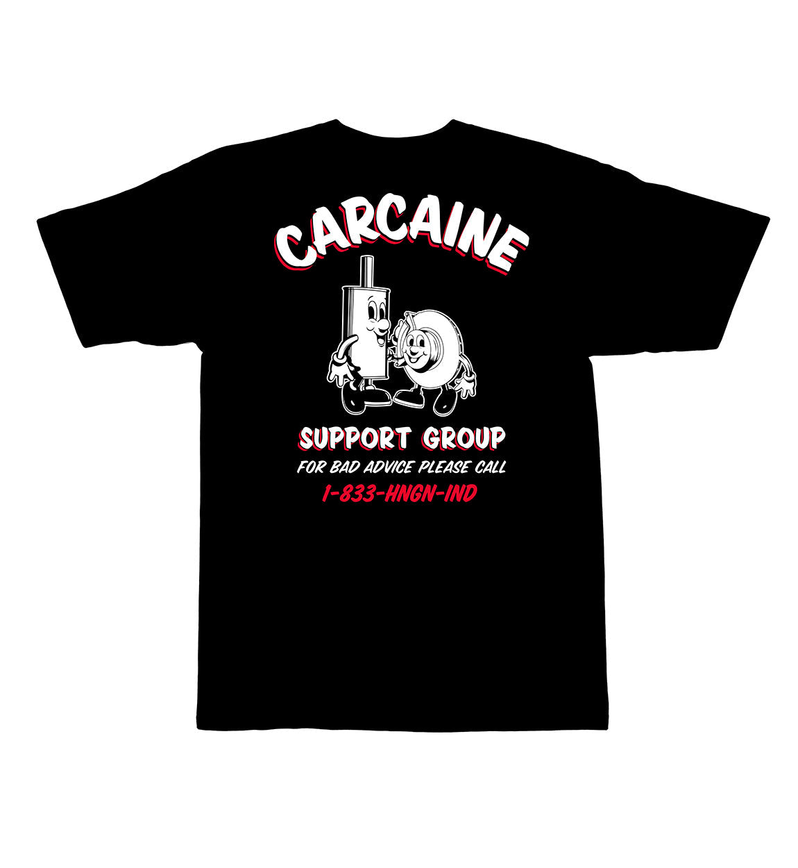 HOONIGAN CARCAINE SUPPORT GROUP short sleeve t-shirt