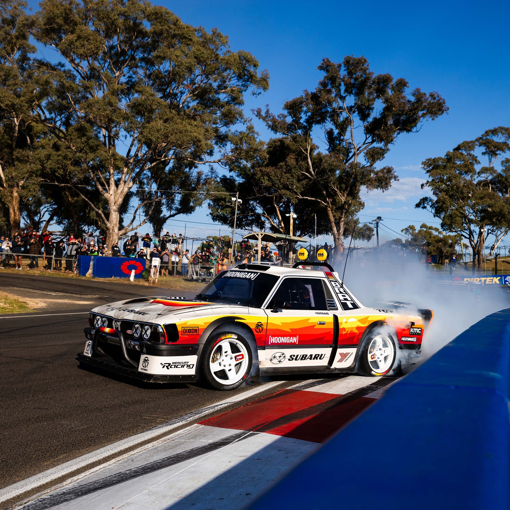 Hoonigan GYMKHANA AUSSIE SHRED HKR Sticker (4")