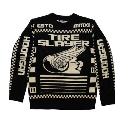 Hoonigan TIRE SLAYER Ugly Xmas Pullover