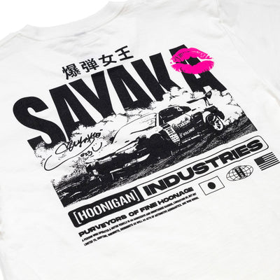 Hoonigan X Sayaka BOMB GIRL Short Sleeve Tee