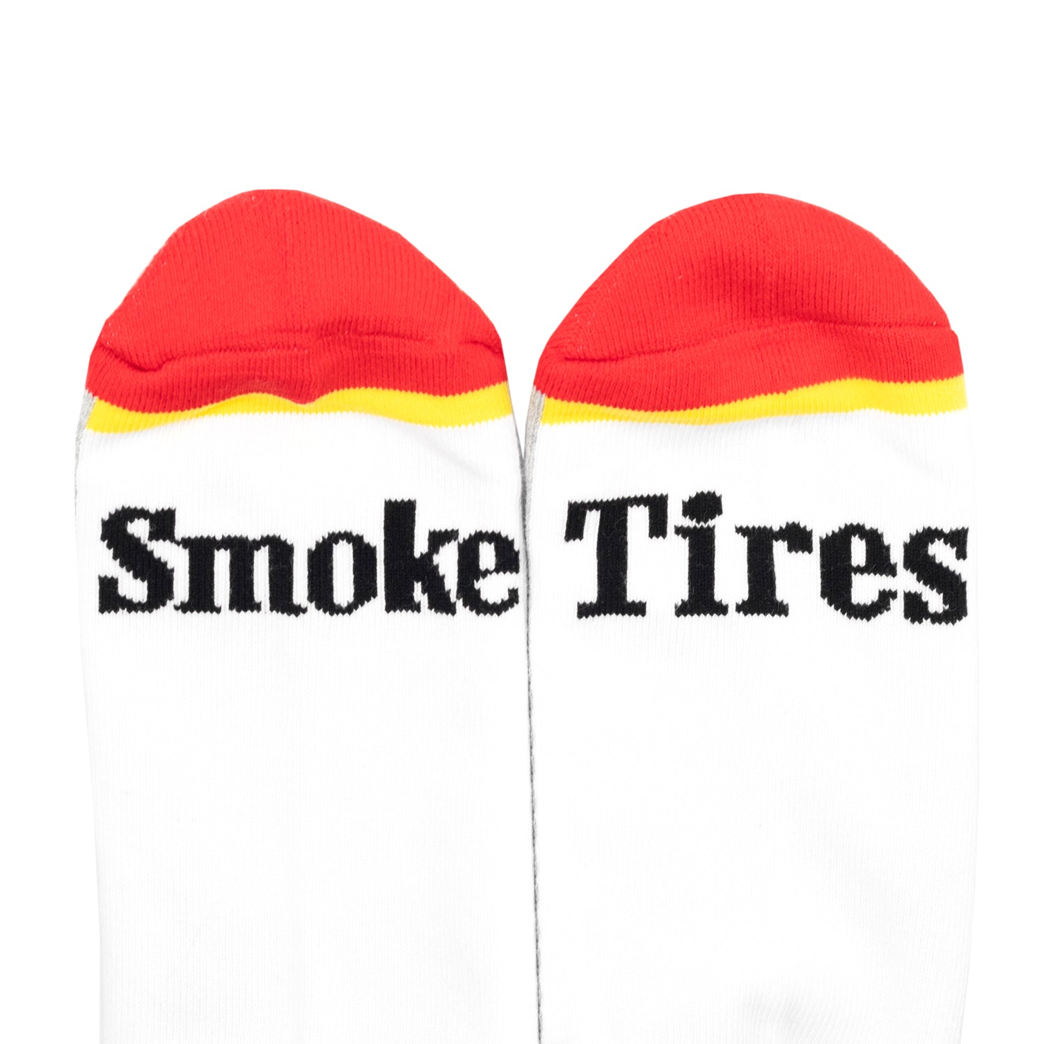 Hoonigan BURNOUT TEAM socks featuring a bold black design with white graphics and a comfortable fit.