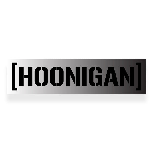 Hoonigan BEAMS Censor Bar Sticker (8")