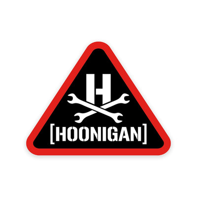 Hoonigan HOON RESPONSIBLY Sticker (4.1")