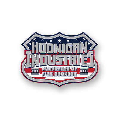 Hoonigan INTERSTATE Sticker (4")