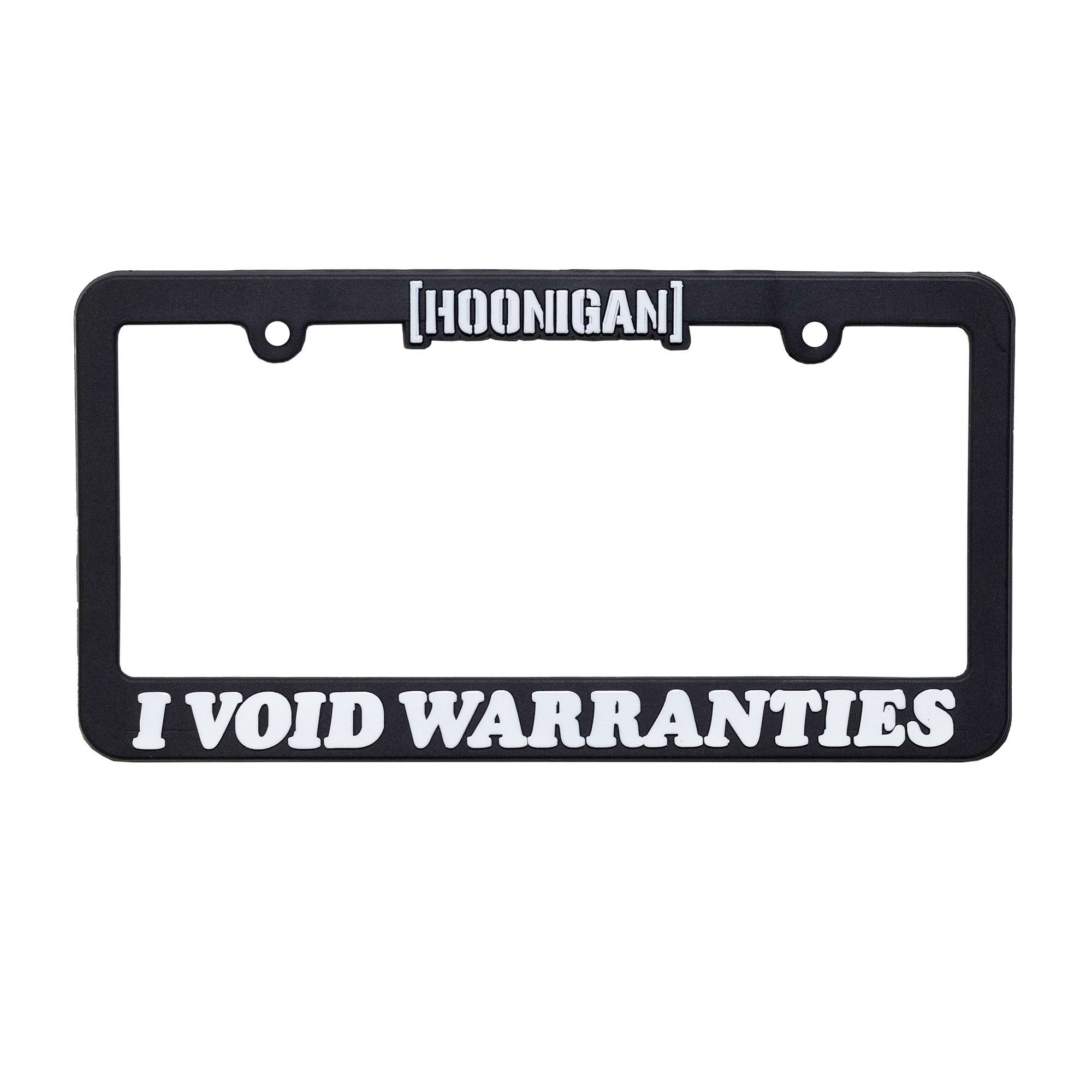 Hoonigan VOID License Plate Frame