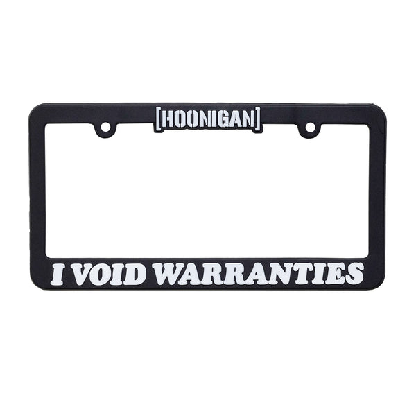 Hoonigan VOID License Plate Frame