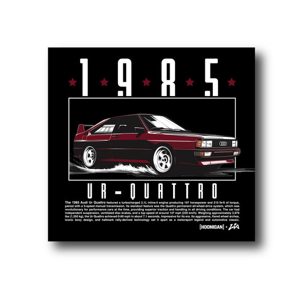 Hoonigan x Lia Block ALL WHEEL Sticker (4")