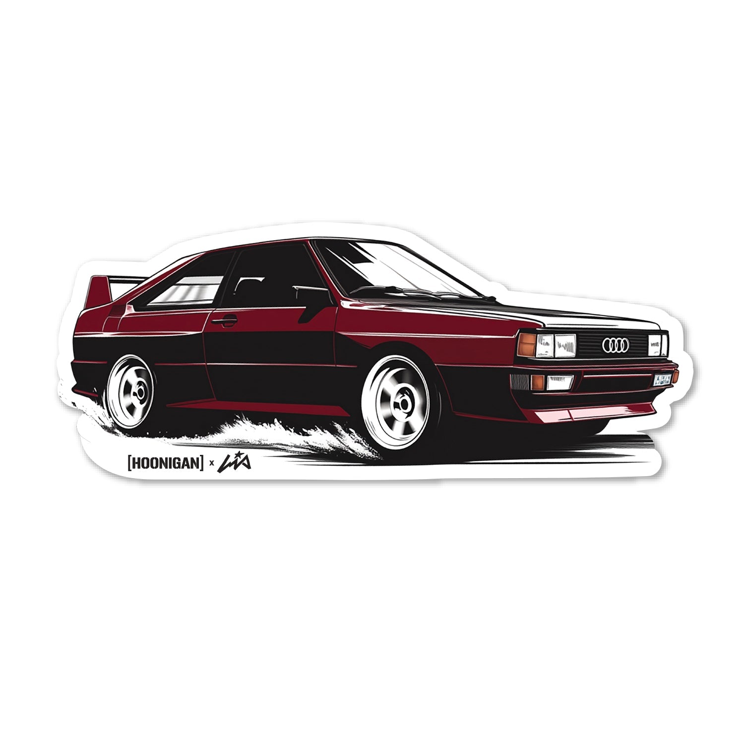 Hoonigan x Lia Block TRACTION Sticker (5.5")