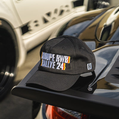 Hoonigan x RWB GROUPE RALLYE '24 Unstructured Strapback Hat