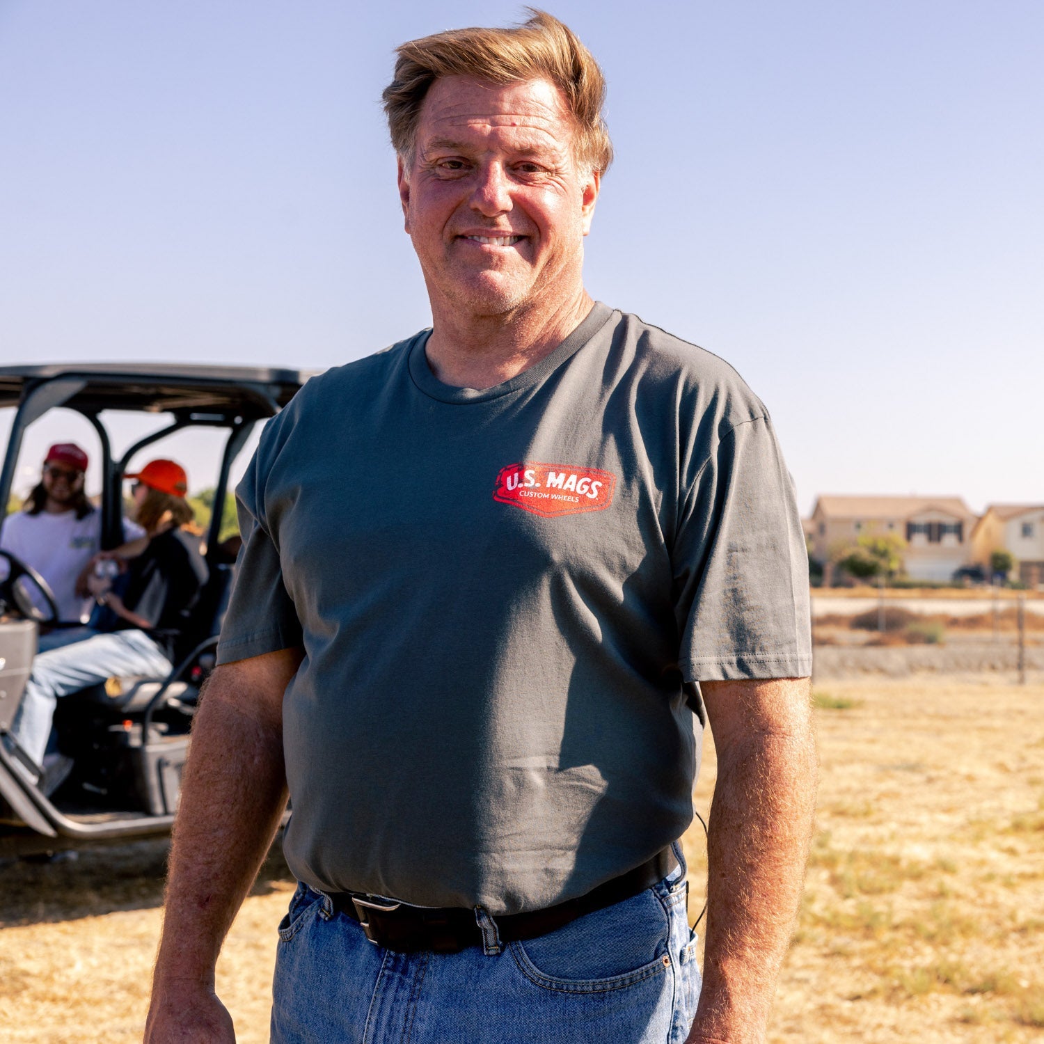 US Mags Desperado Short Sleeve Tee in black featuring a bold graphic design.