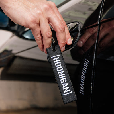 Hoonigan CENSOR BAR Jet Tag Keychain