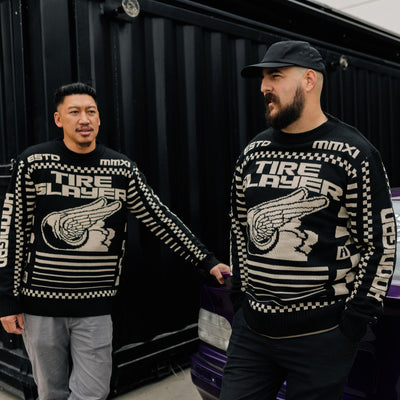 Hoonigan TIRE SLAYER Ugly Xmas Pullover