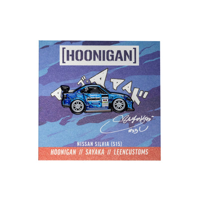 Hoonigan X Sayaka X Leen Customs DRIFTING SAYAKA Collectible Pin