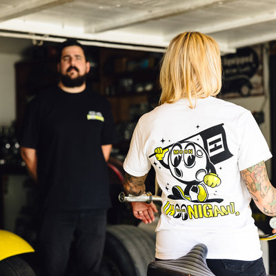 Hoonigan x Mooneyes MASCOT Short Sleeve Tee