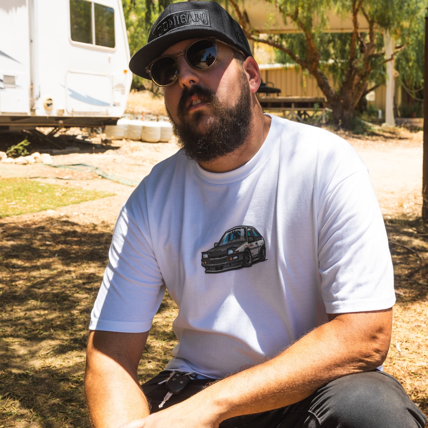 Motegi SD Series short sleeve tee featuring a bold graphic design and comfortable fit, perfect for casual wear.