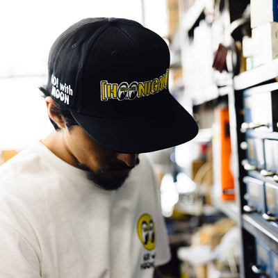 Hoonigan x Mooneyes MOON BAR Snapback Hat