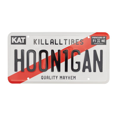 Hoonigan KARI License Plate