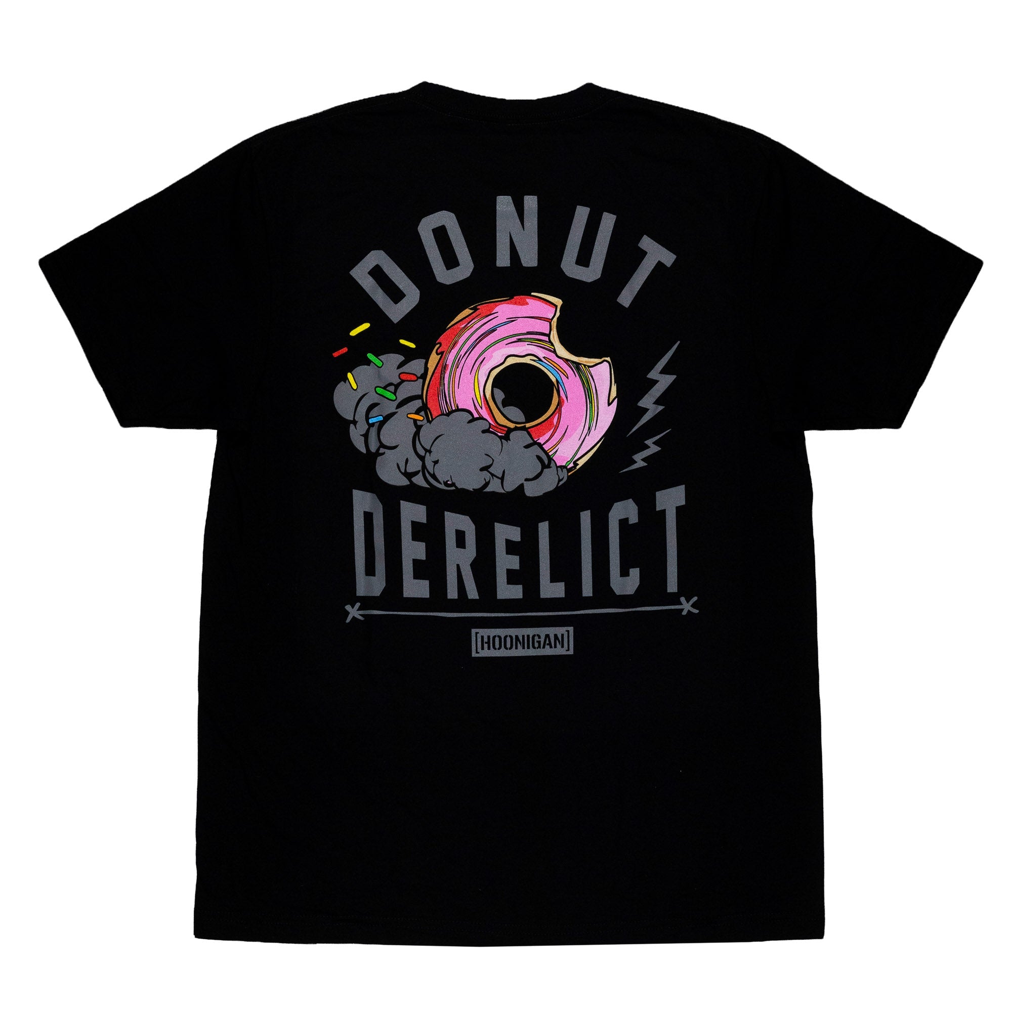 Hoonigan DONUT DERELICT Short Sleeve T-Shirt