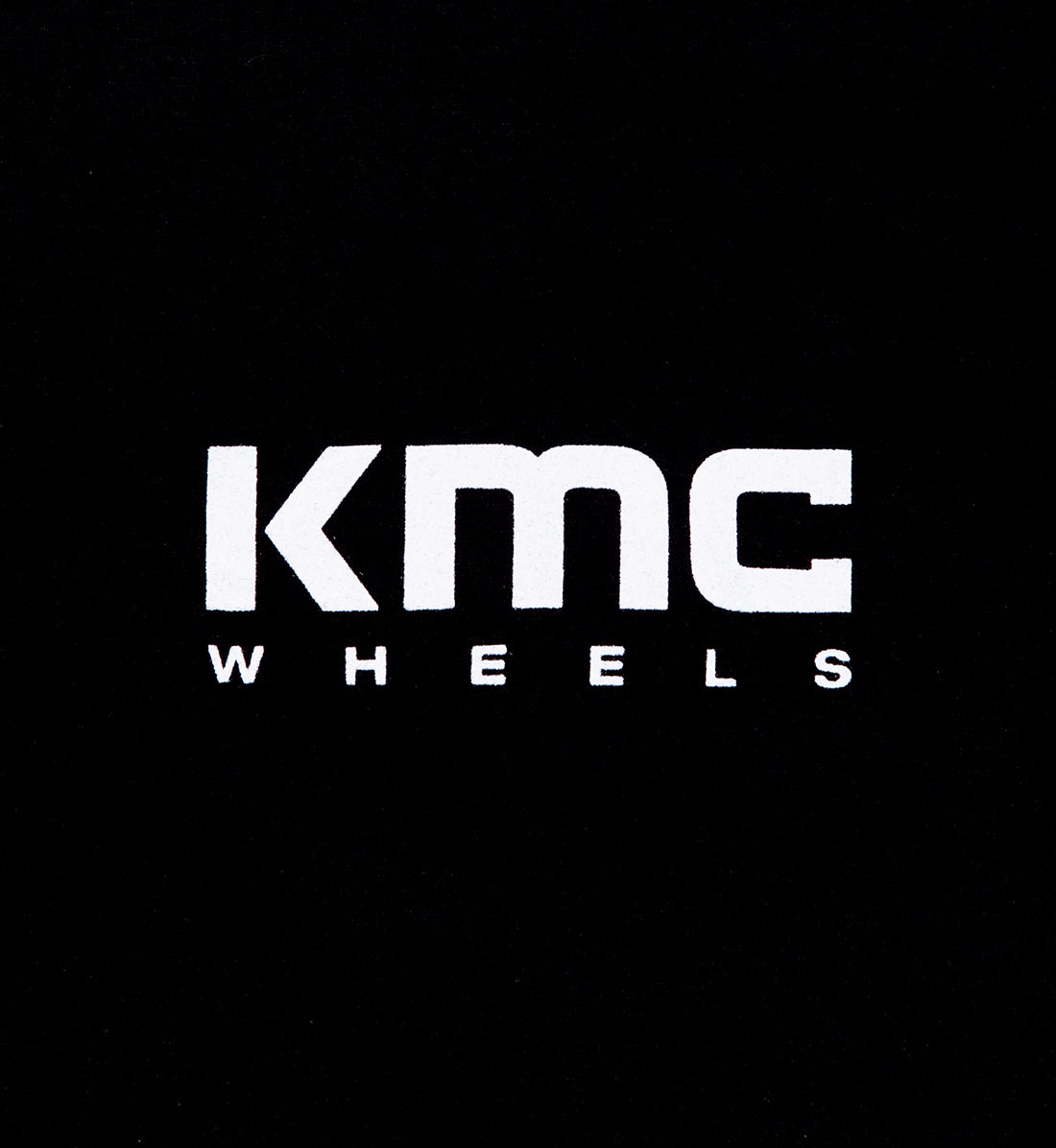 KMC Logo Short Sleeve Tee in black with a prominent KMC logo on the front.