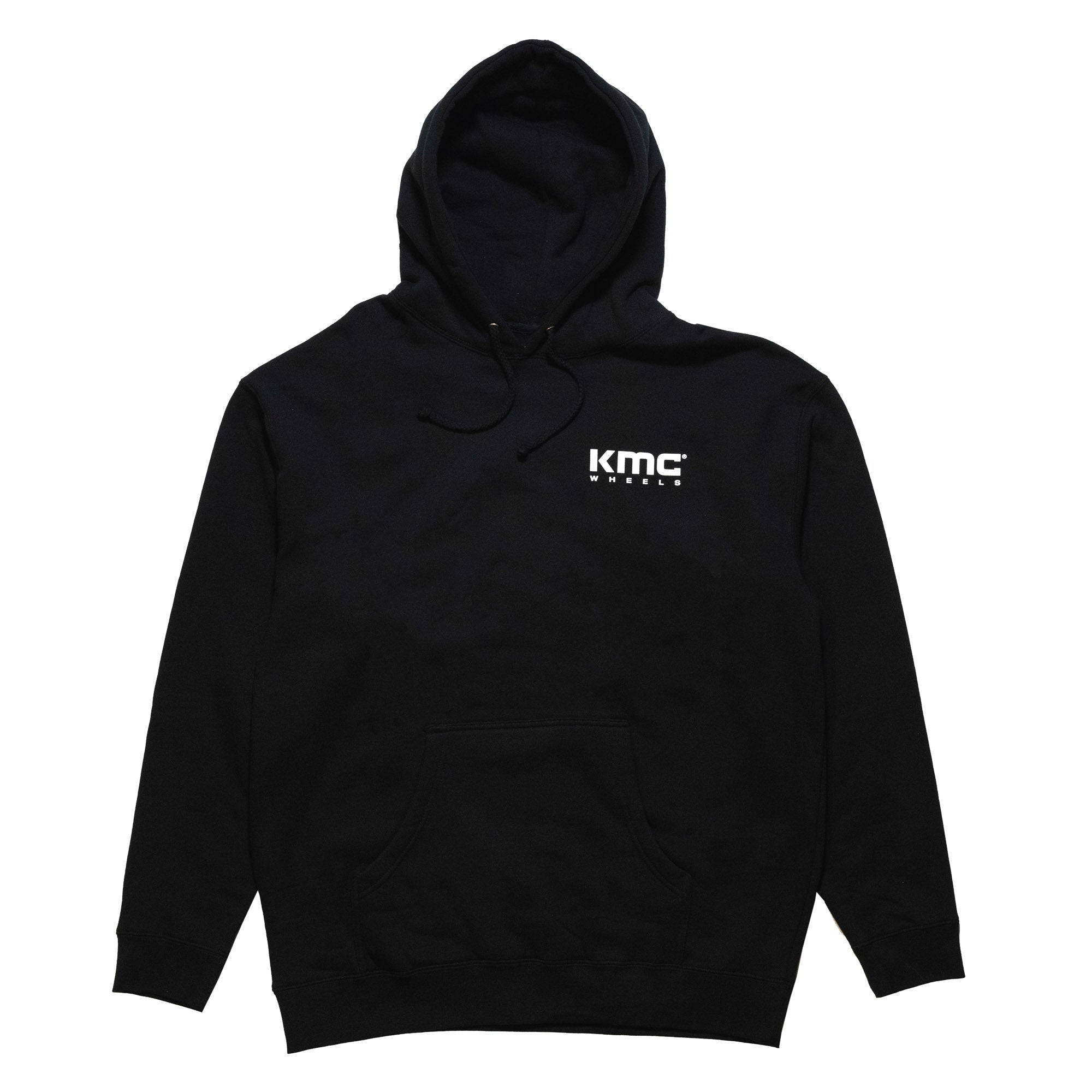 KMC Serape Hoodie featuring a colorful, woven pattern with a spacious hood and front pocket.