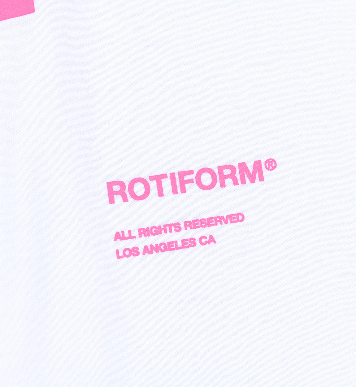 Rotiform "Making Cool $#*&" Short Sleeve Tee in white, featuring bold graphic text design.