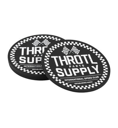 Throtl CHECKERED BADGE Coaster Set