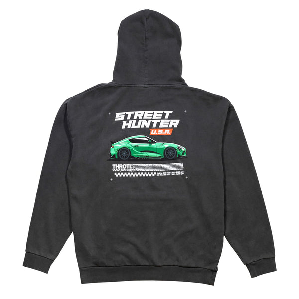 throtl x StreetHunter Heavyweight Pullover Hoodie