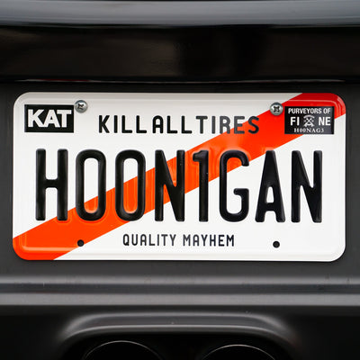 Hoonigan KARI License Plate