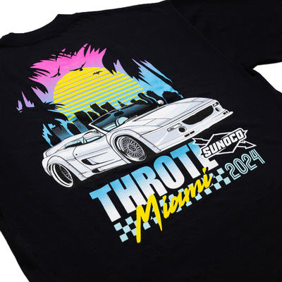 throtl x Sunoco Miami F355 Short Sleeve T Shirt