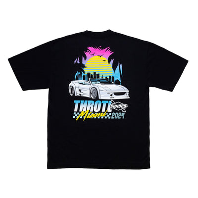 throtl x Sunoco Miami F355 Short Sleeve T Shirt