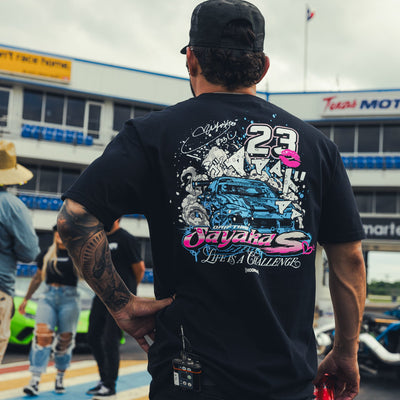 Hoonigan X Sayaka DRIFTING SAYAKA Short Sleeve Tee