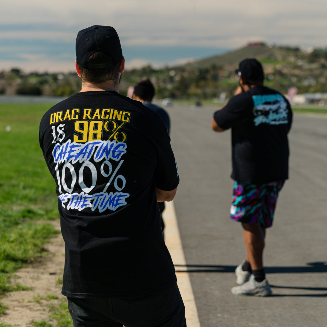 Hoonigan THIS VS THAT Short Sleeve Tee featuring bold graphic design on a black background.