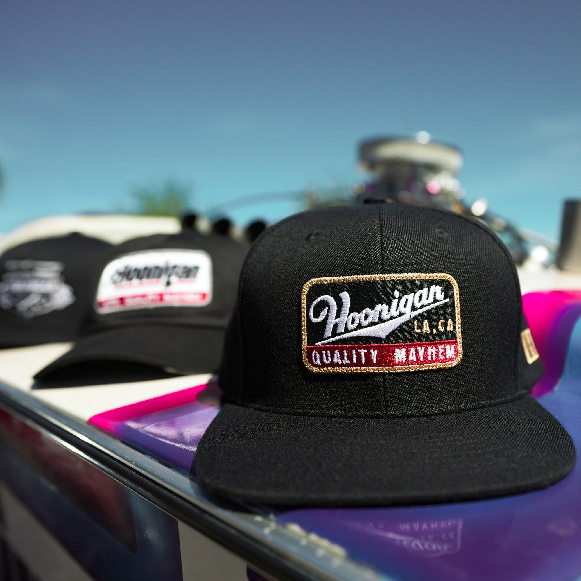 Hoonigan CHAMPAGNE Snapback Hat