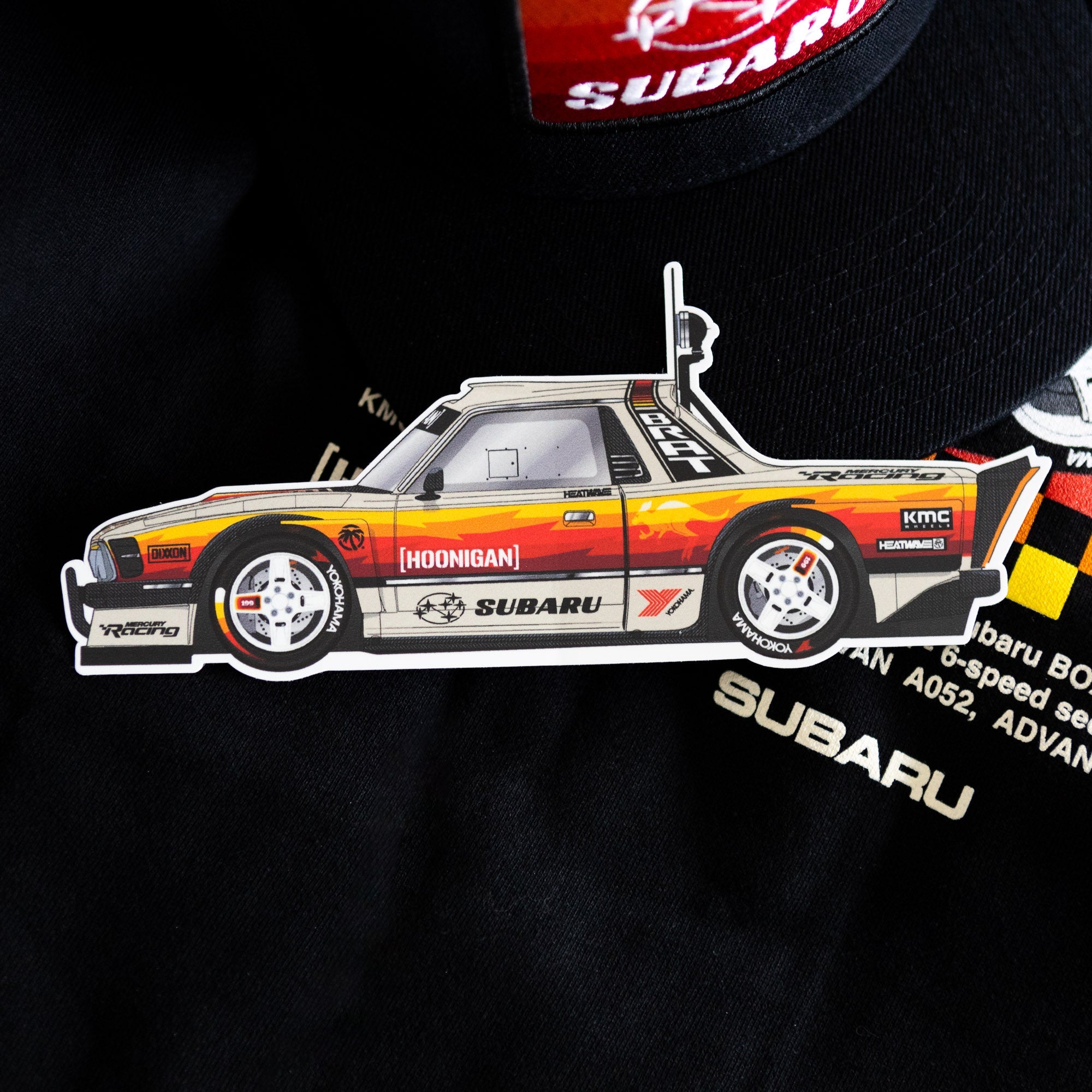 Hoonigan GYMKHANA AUSSIE SHRED Livery Sticker (8")