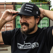 Hoonigan GYMKHANA AUSSIE SHRED ROLL CALL Trucker Strapback Hat