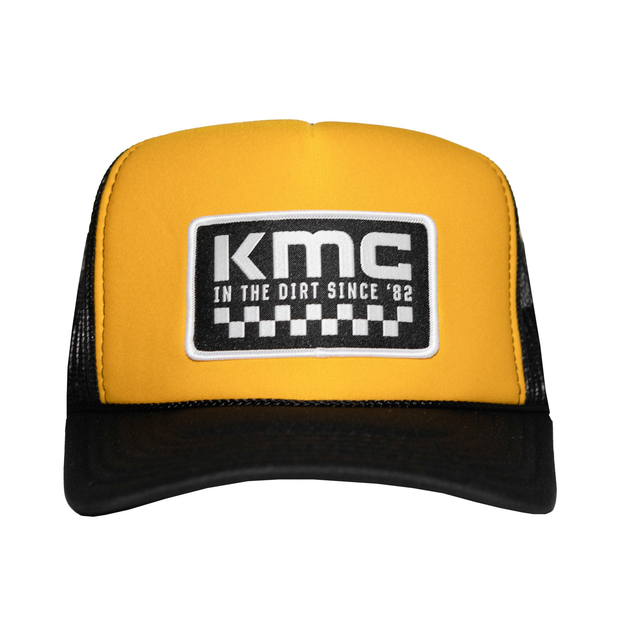 KMC IN THE DIRT CHECKERS Trucker Hat