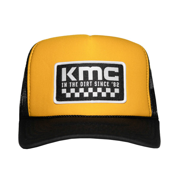 KMC IN THE DIRT CHECKERS Trucker Hat