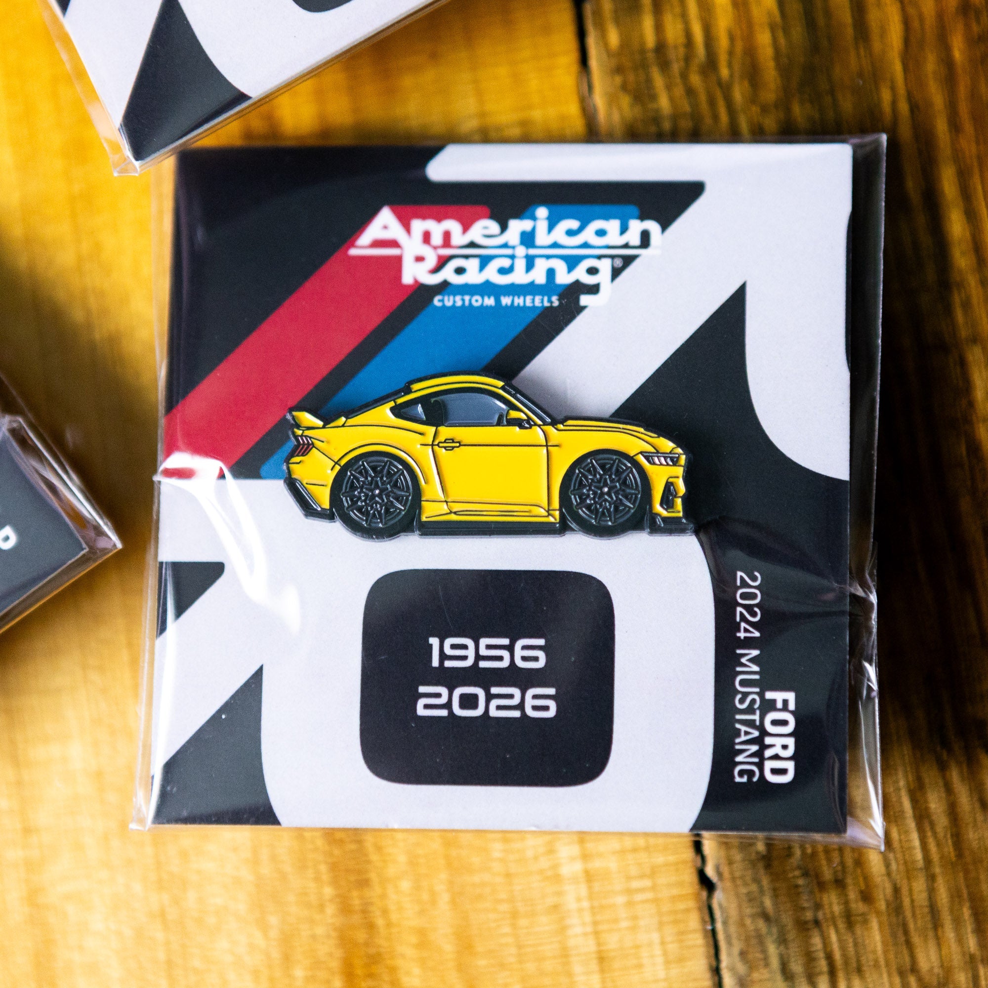 American Racing MUSTANG Leen Customs Pin