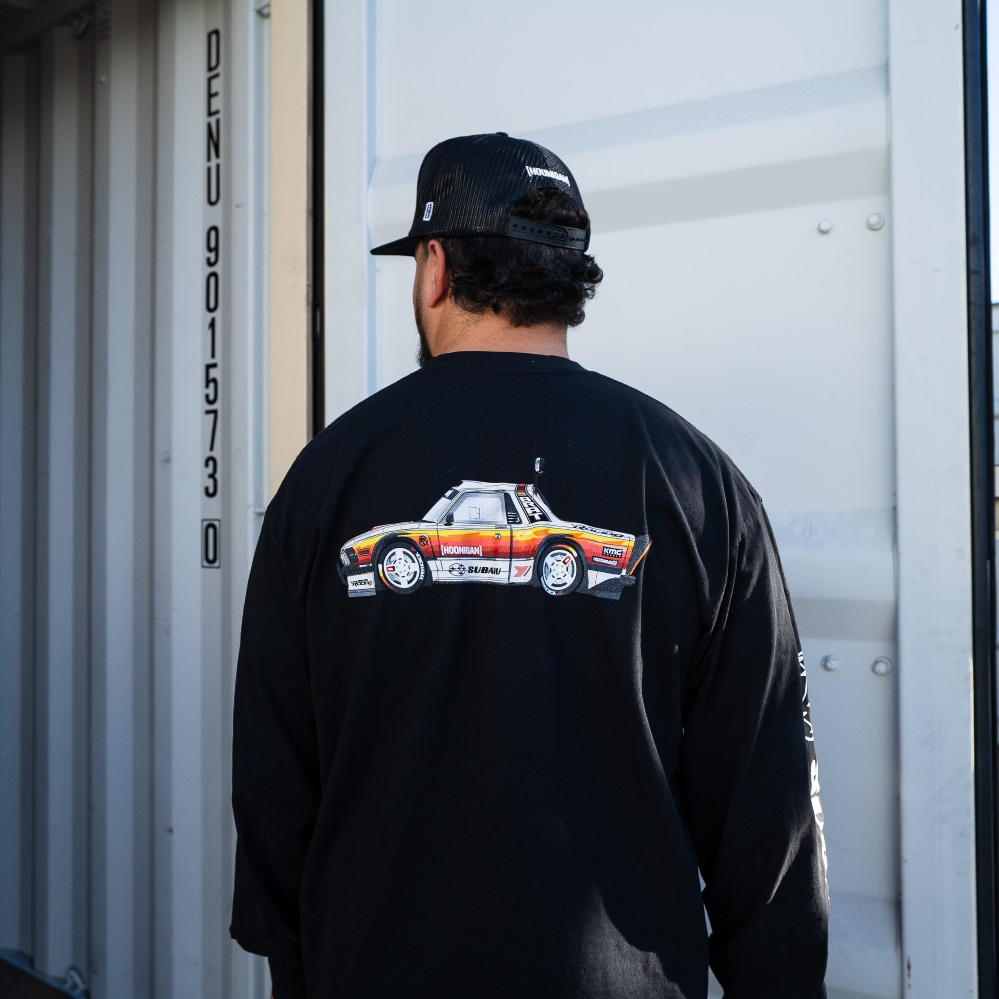 Hoonigan GYMKHANA AUSSIE SHRED LIVERY Long Sleeve T-Shirt